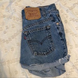 Vintage Levi’s Denim Cutoffs